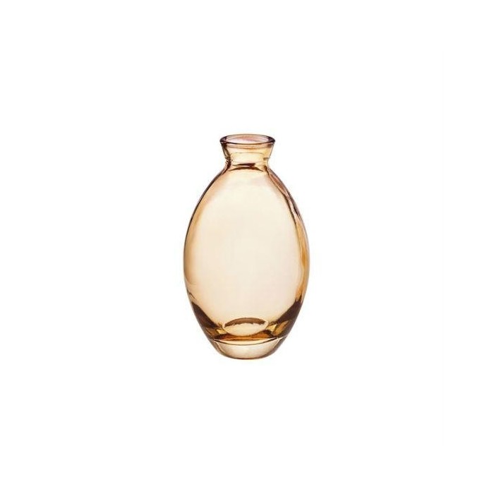 BOTTIGLIA VETRO AMBRATA H.12 D.6.9